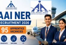 Airports Authority of India NER Apprentice Recruitment 2026: 95 Vacancies, Eligibility & Apply Online