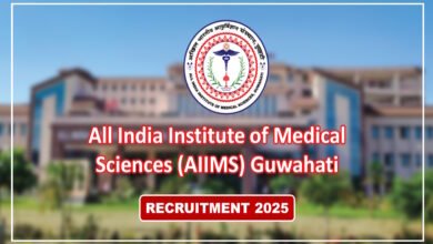 AIIMS Guwahati Recruitment 2025