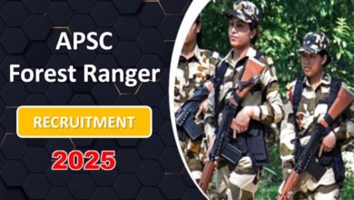 APSC Forest Ranger Recruitment 2025