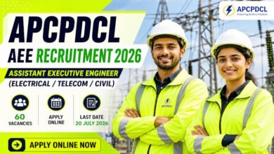 Apply for APCPDCL AEE Recruitment 2026
