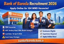 BOB WMS Recruitment 2026