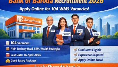 BOB WMS Recruitment 2026