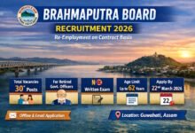 Bramhaputra Board Recruitment 2026
