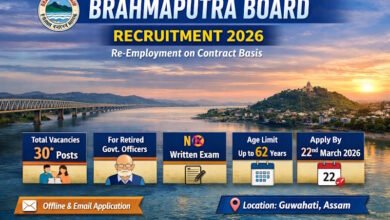 Bramhaputra Board Recruitment 2026