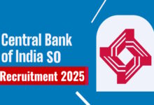 Central Bank of India Recruitment 2025 – Faculty & Office Assistant Posts