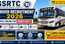 GSRTC driver recruitment announcement 2026
