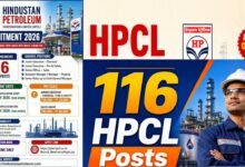 Hindustan Petroleum HPCL Recruitment 2026: 116 Officer Vacancies, Check Eligibility & Apply