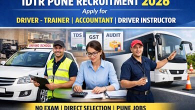 IDTR Pune Recruitment
