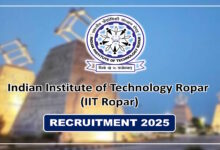 IIT Ropar Recruitment 2025