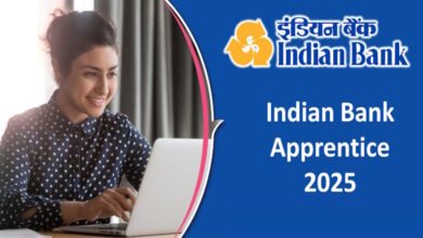 Indian Bank Apprentice Recruitment 2025 – Apply Online for 1500 Vacancies