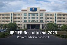 JIPMER Recruitment 2026