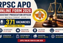 RPSC APO recruitment 2026 poster