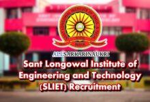 SLIET Recruitment 2025 Apply for Deputy Registrar and Medical Officer Female Posts