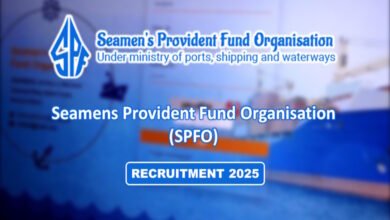 SPFO Recruitment 2025
