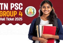 π TNPSC Group 4 Admit Card Released