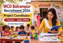 WCD Balrampur Project coordinator
