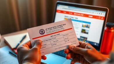 How to Download AP Inter Practical Hall Ticket 2025